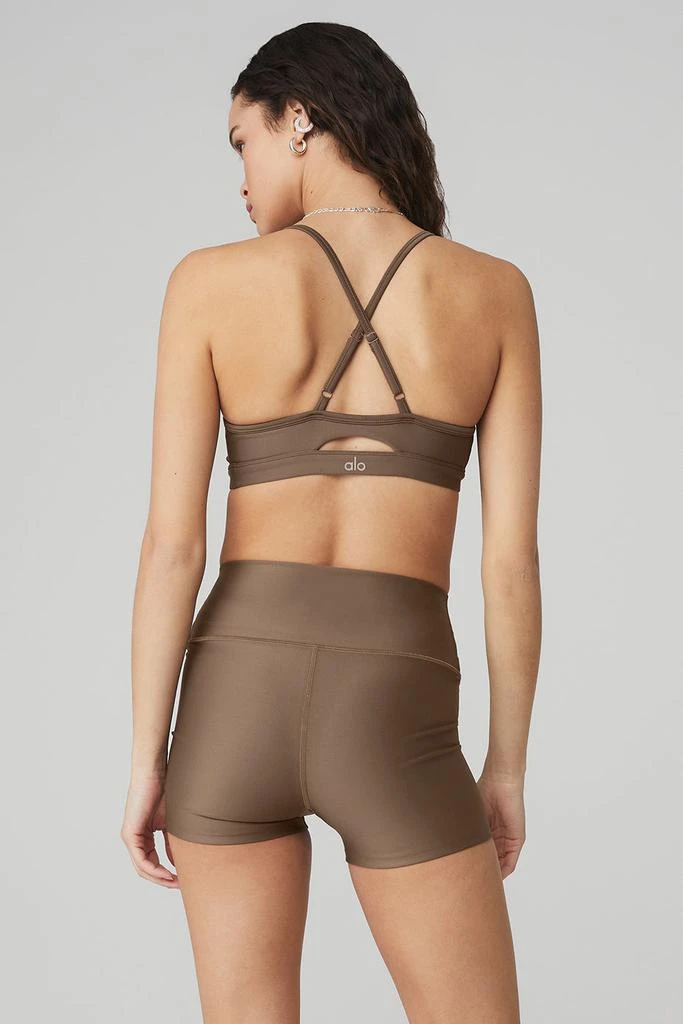 商品Alo|Airlift Intrigue Bra - Hot Cocoa,价格¥371,第2张图片详细描述