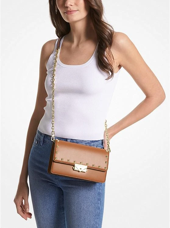 商品Michael Kors|Cece Medium Studded Faux Leather Clutch,价格¥1037,第4张图片详细描述