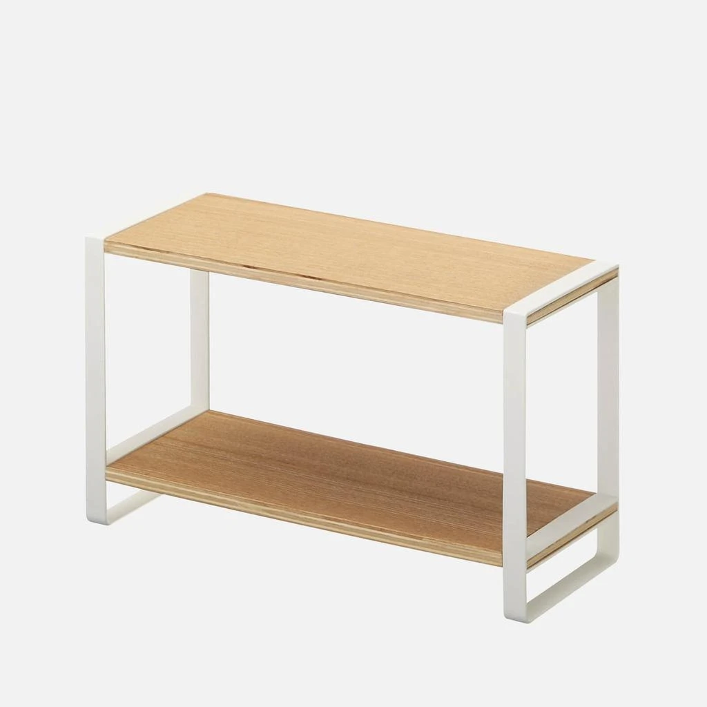 商品Yamazaki|Yamazaki Tosca 2 Tiered Kitchen Rack - White,价格¥149,第1张图片