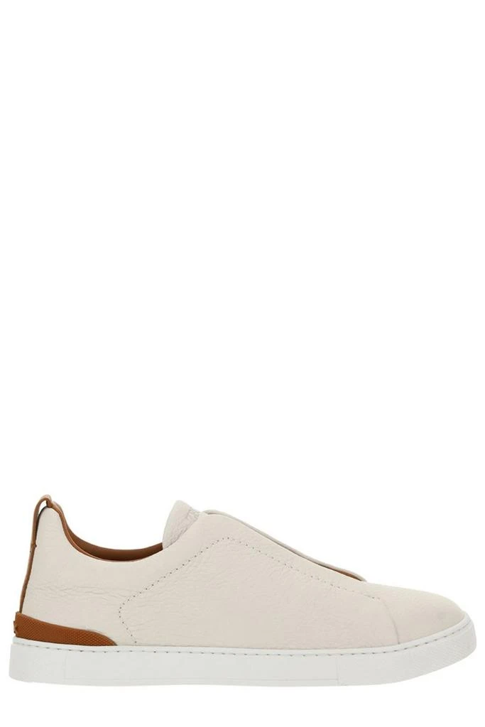 商品Zegna|Ermenegildo Zegna Round Toe Slip-On Trainers,价格¥5109,第1张图片