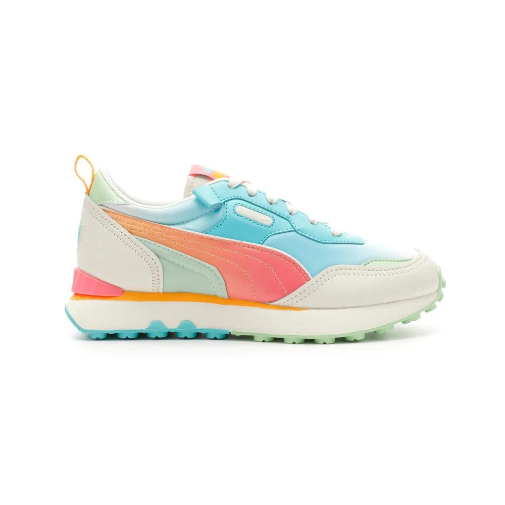 商品Puma|Rider Fv Summer Ombre Lace Up Sneakers (Big Kid),价格¥237,第1张图片