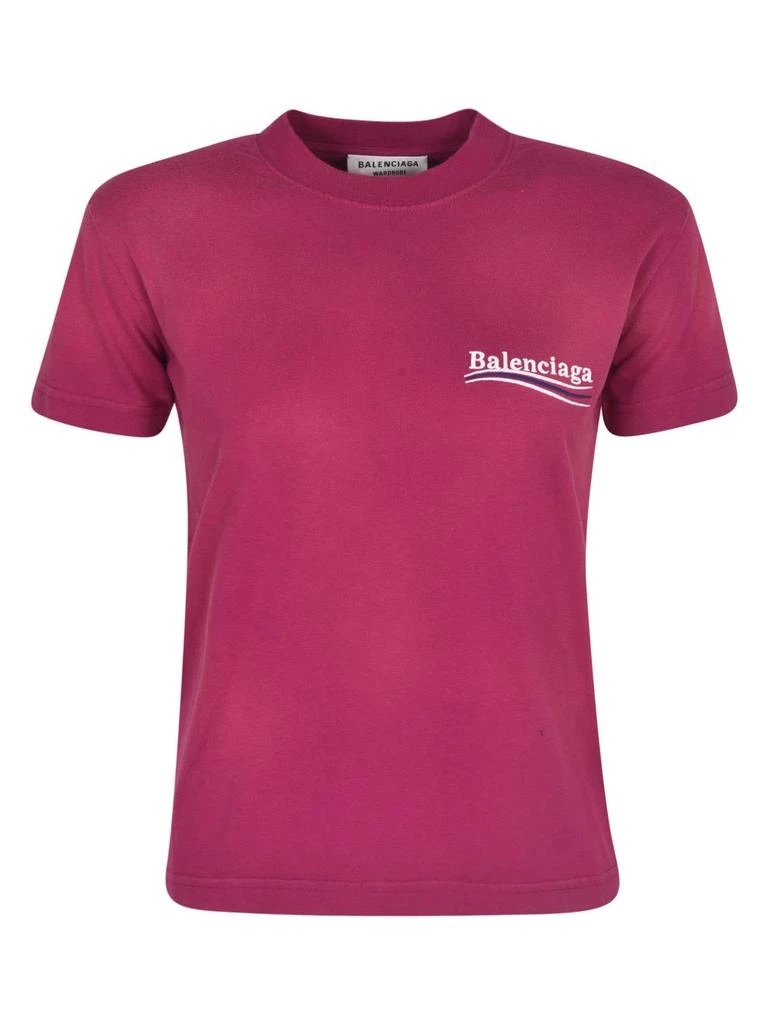 商品Balenciaga|Balenciaga Logo Print T-shirt,价格¥1953,第1张图片