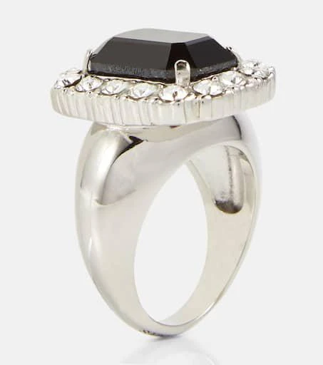 商品Yves Saint Laurent|Crystal-embellished ring,价格¥3481,第4张图片详细描述