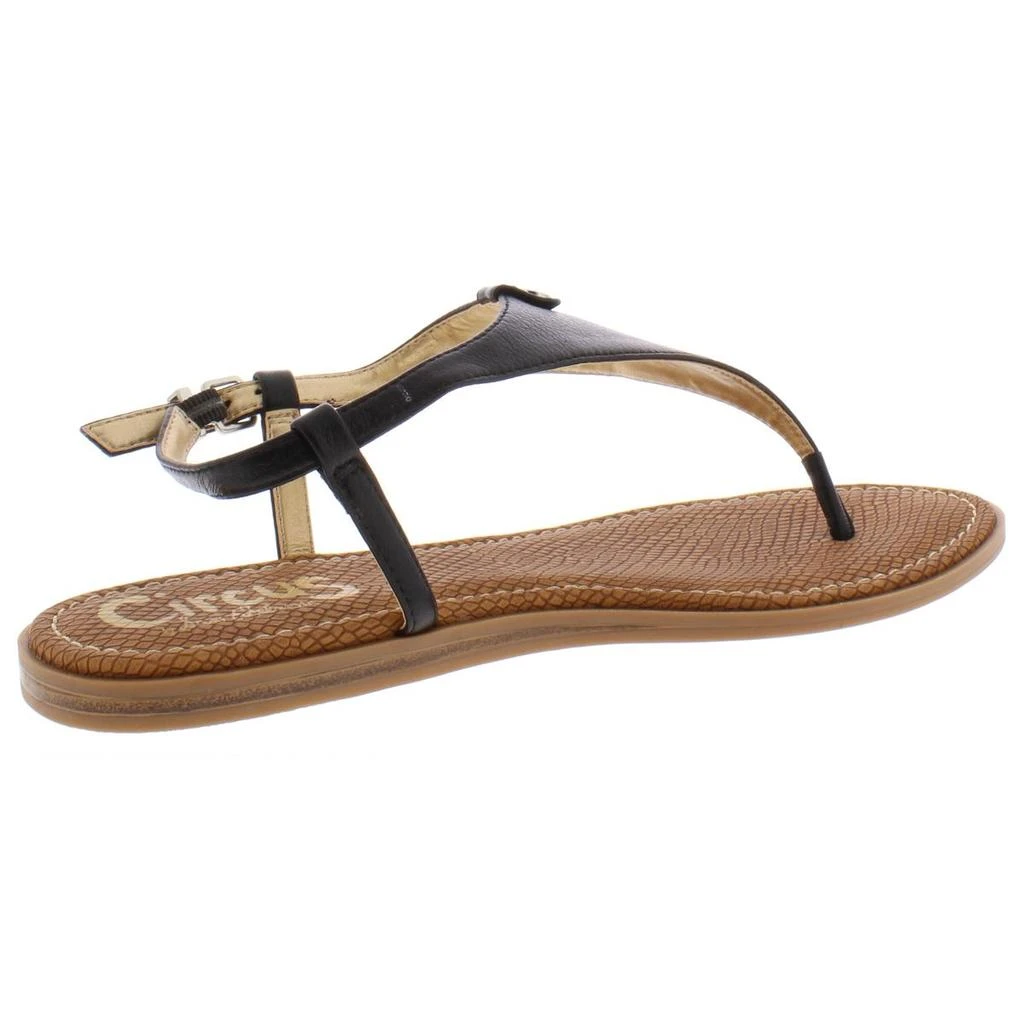 商品Sam Edelman|Circus by Sam Edelman Womens Carolina Faux Leather Buckle Thong Sandals,价格¥101,第5张图片详细描述