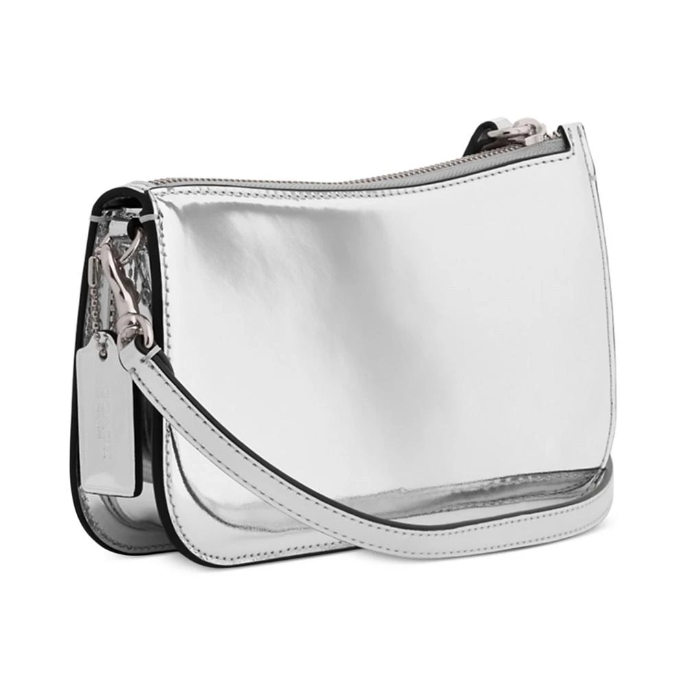 商品Coach|Mirror Metallic Leather Penn,价格¥1681,第5张图片详细描述