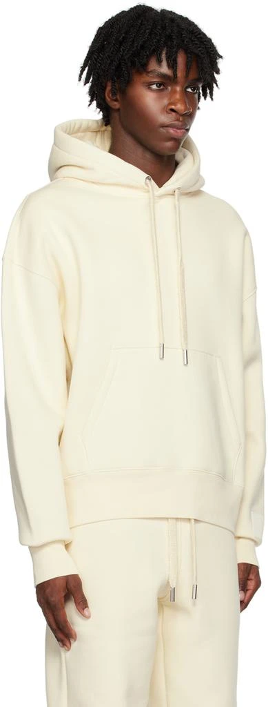 商品AMI|Off-White Drawstring Hoodie,价格¥1543,第2张图片详细描述