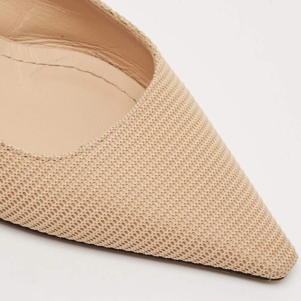 Dior Beige Canvas J'Adior Slingback Pumps Size 36 商品