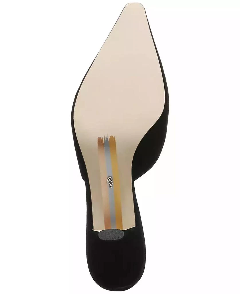 商品Sam Edelman|Women's Brit Embellished-Buckle Dress Mules,价格¥447,第5张图片详细描述
