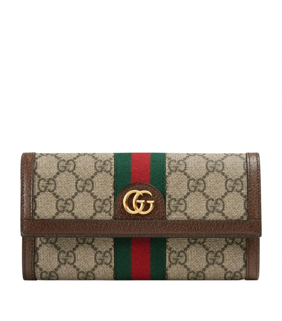 商品Gucci|Canvas Ophidia GG Continental Wallet,价格¥5842,第1张图片