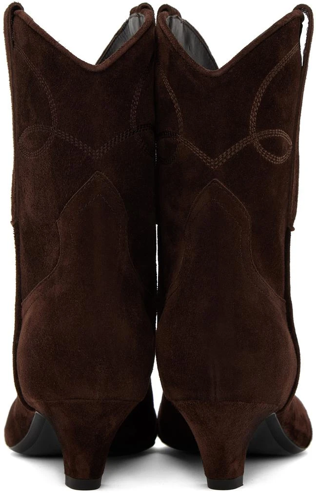 商品Khaite|Brown Dallas Boots,价格¥8856,第2张图片详细描述