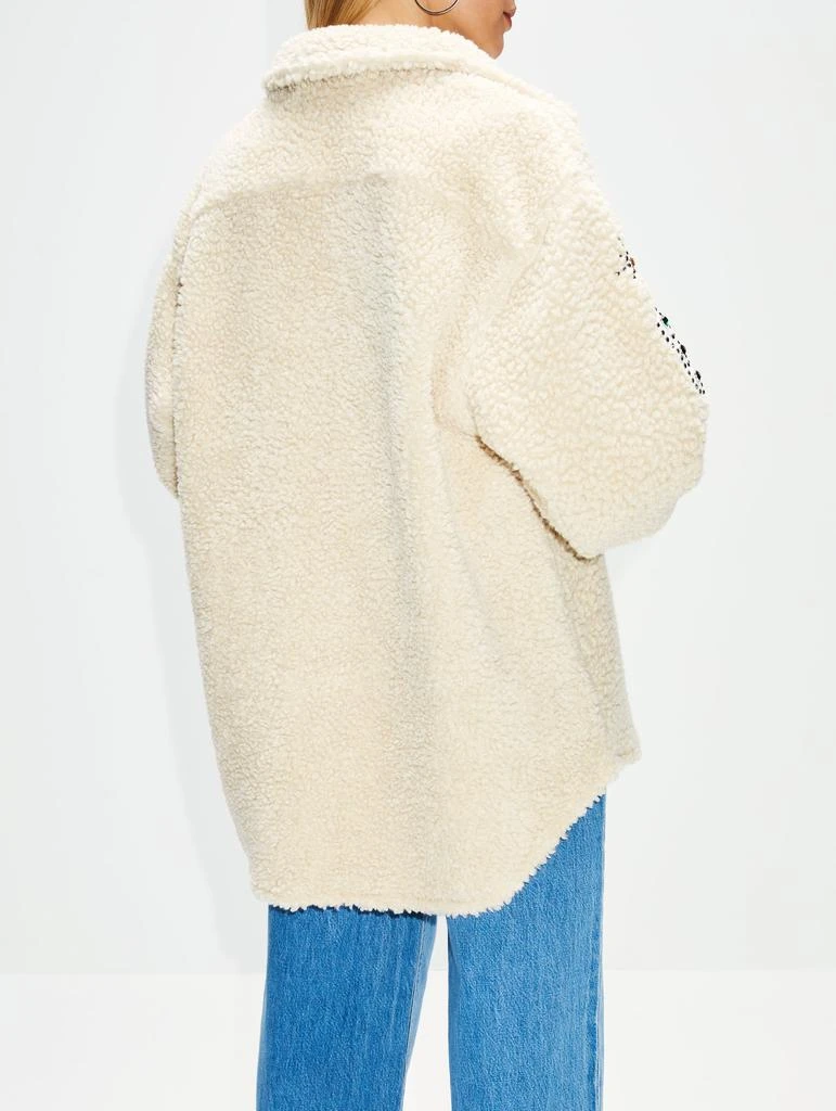 商品COUT DE LA LIBERTE|Tommy Embellished Wool Oversized Shirt,价格¥2464,第4张图片详细描述