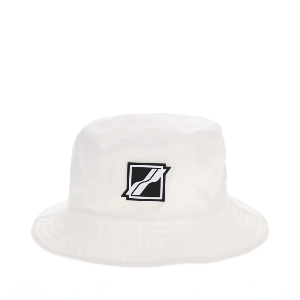 商品We11done|WE11DONE 中性白色方形logo渔夫帽 WD-AH1-21-413-U-WH,价格¥428,第1张图片