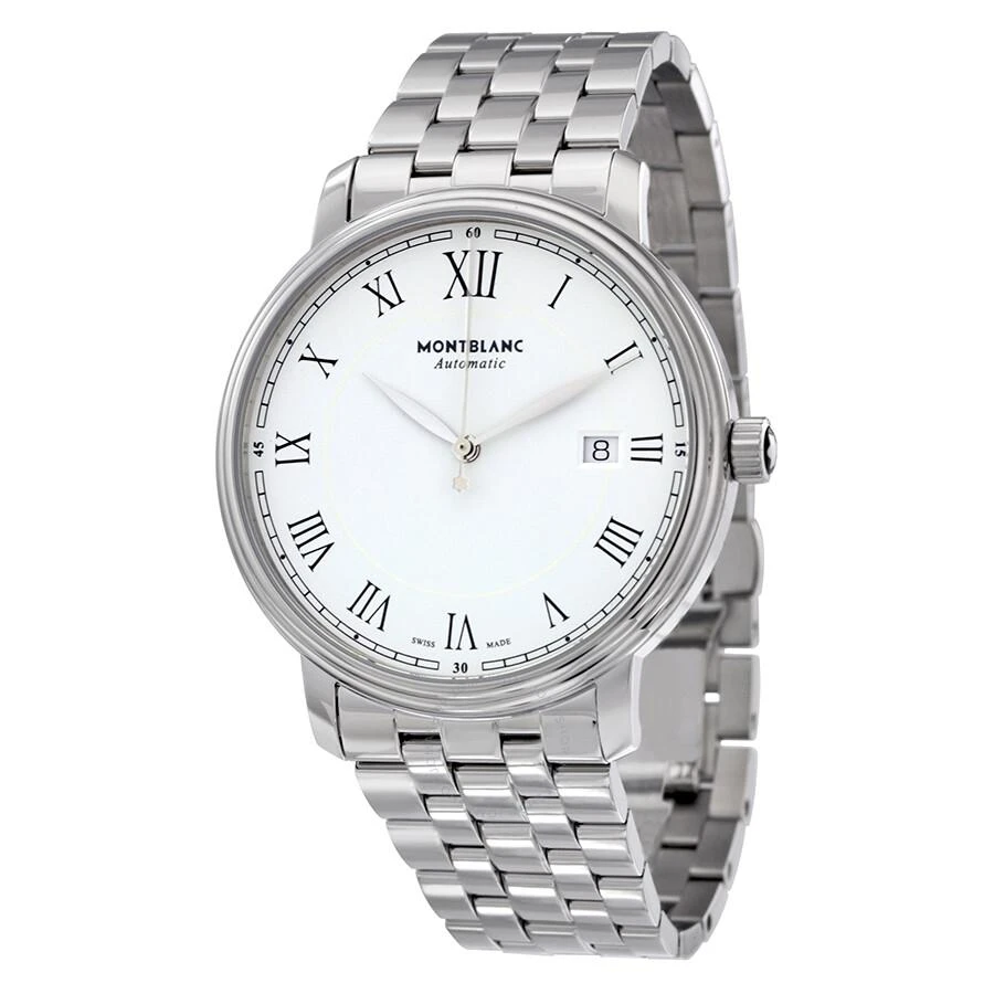 商品MontBlanc|Tradition Automatic White Dial Men's Watch 112610,价格¥12651,第1张图片
