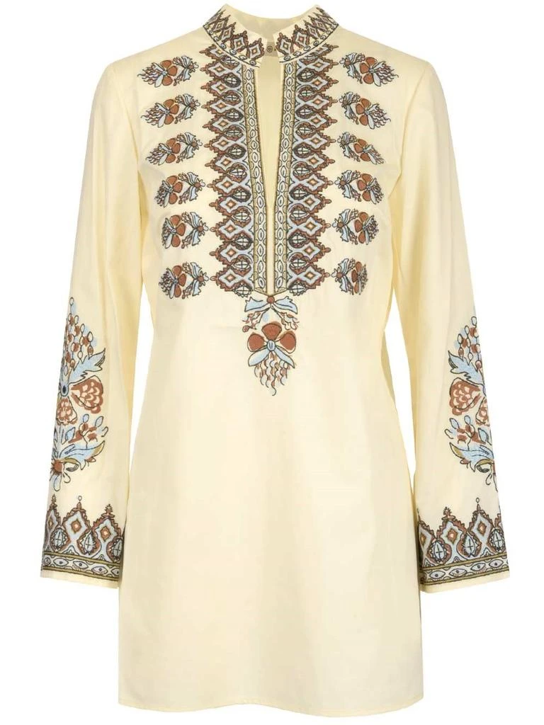 商品Tory Burch|Tory Burch Embroidered Tunic Dress,价格¥2638,第1张图片