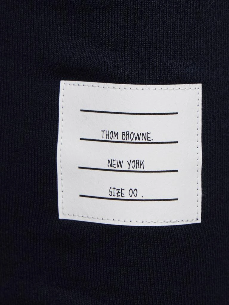 商品Thom Browne|Intarsia Stripes Cotton Sweatpants,价格¥3649,第4张图片详细描述