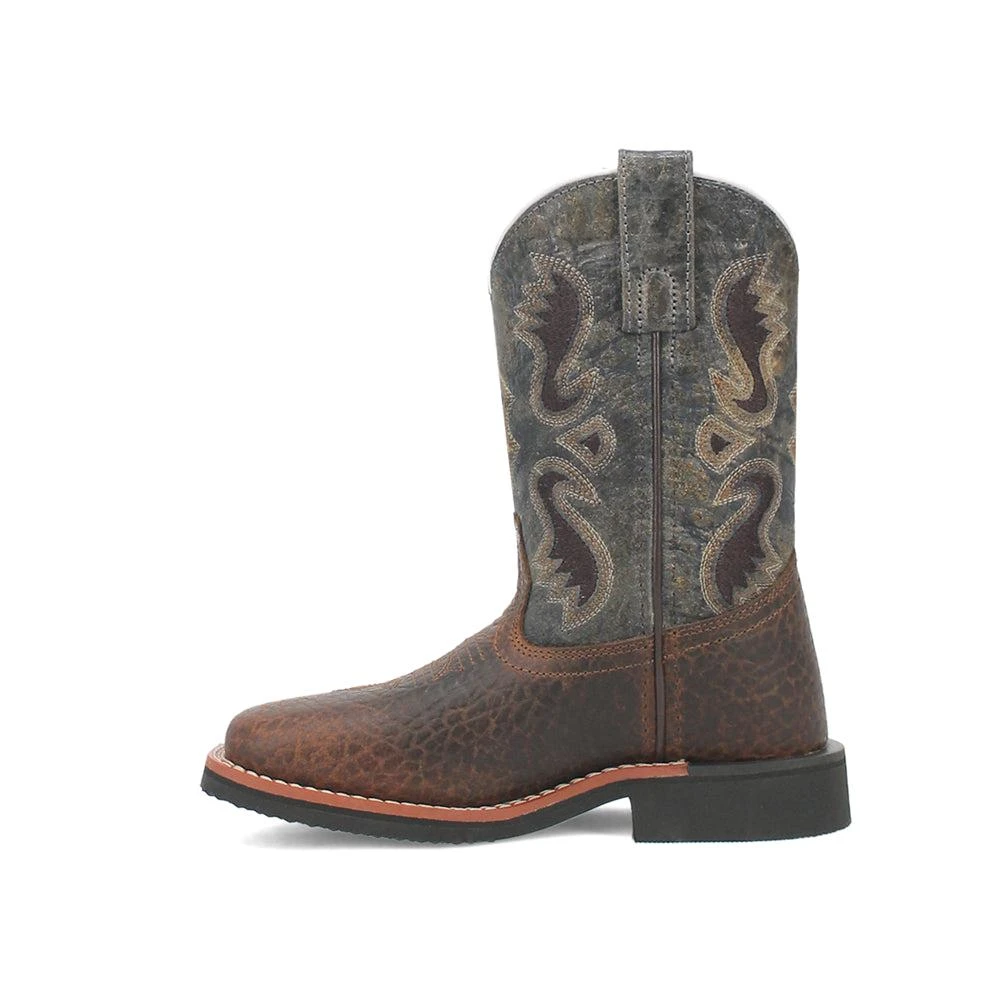 商品Dan Post Boots|Creek Square Toe Cowboy Boots (Little Kid-Big Kid),价格¥644,第3张图片详细描述