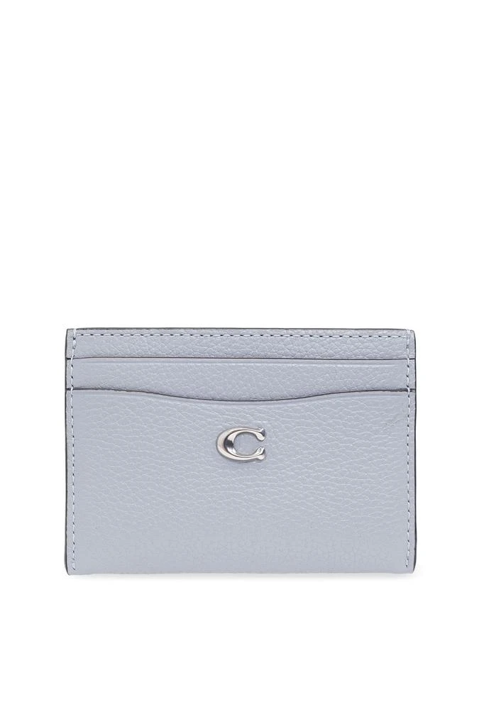 商品Coach|Coach Logo Plaque Card Case,价格¥403,第1张图片