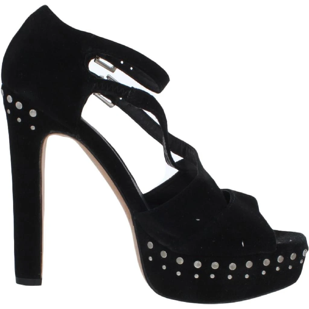 商品Chinese Laundry|Chinese Laundry Womens Keeper Suede Embellished Open-Toe Heels,价格¥99,第2张图片详细描述