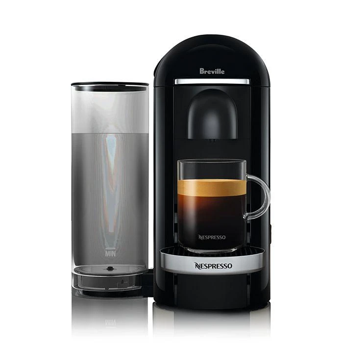 商品Nespresso|VertuoPlus Deluxe by Breville with Aeroccino Milk Frother, Classic Black,价格¥1860,第2张图片详细描述