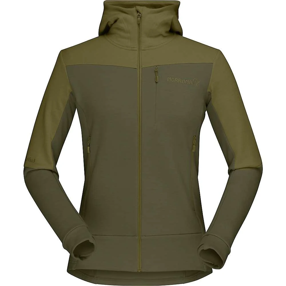 商品Norrøna|Norrona Women's Falketind Warmwool2 Stretch Zip Hoodie,价格¥1263,第4张图片详细描述