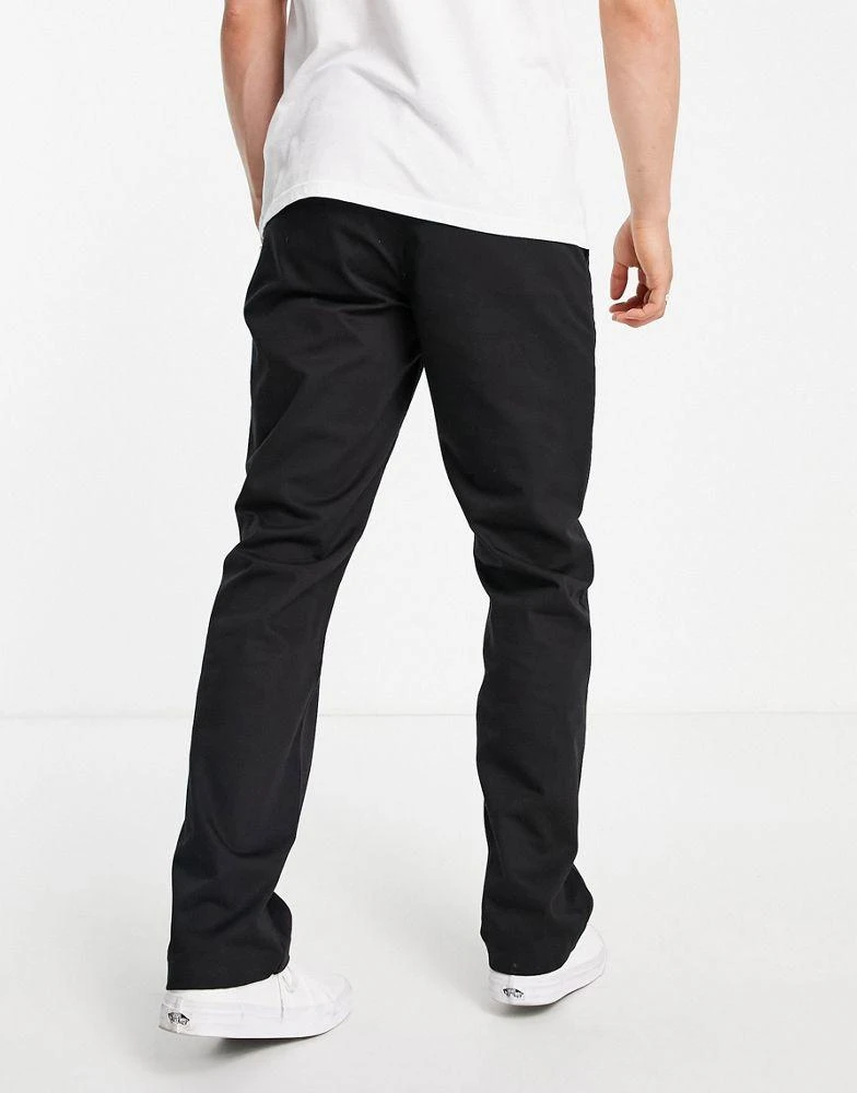 商品Vans|Vans Authentic relaxed fit chino trousers in black,价格¥304,第4张图片详细描述