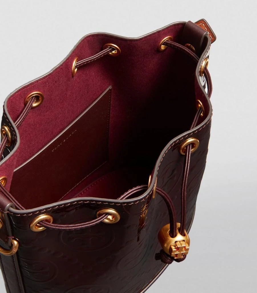 Leather T Monogram Bucket Bag 商品