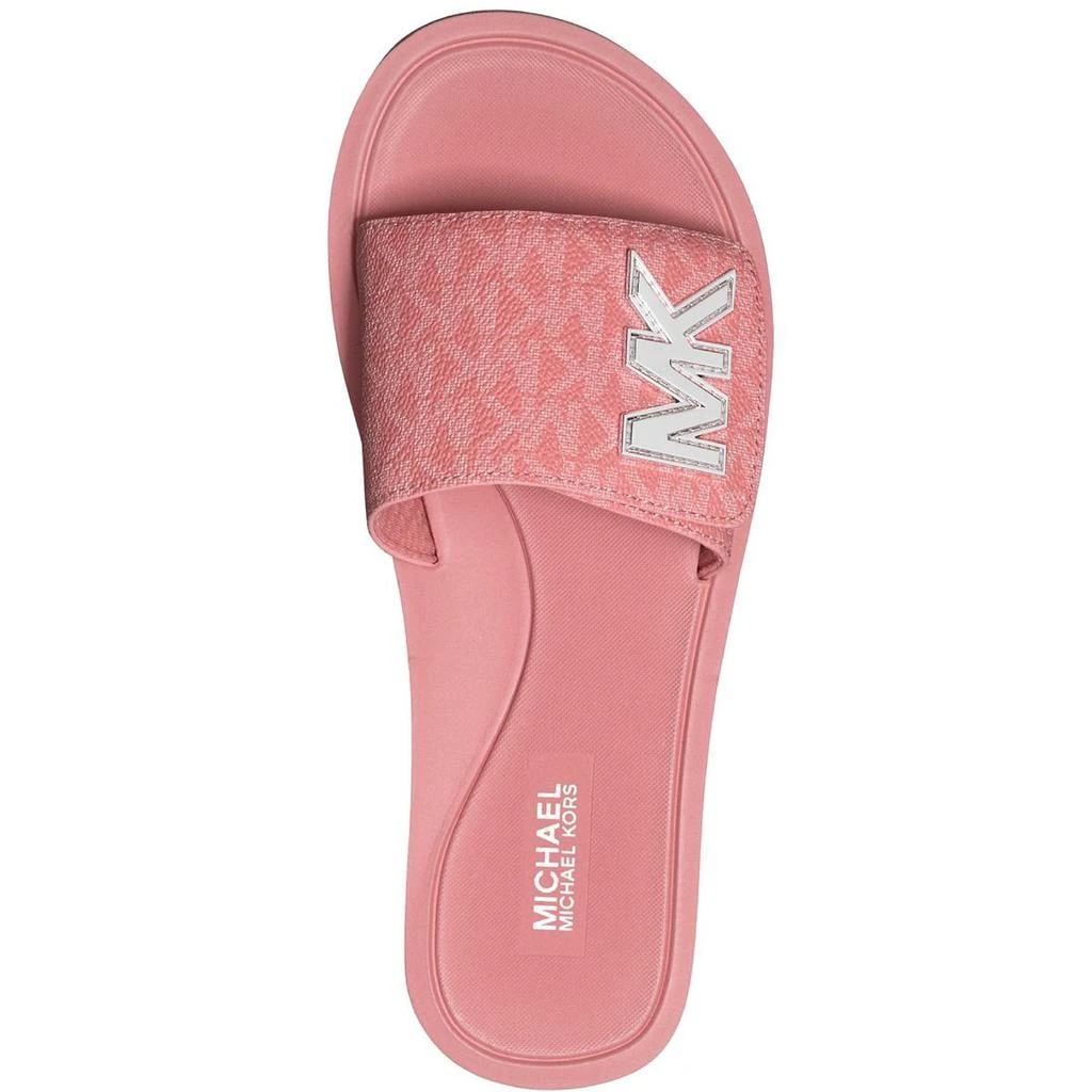 商品Michael Kors|MICHAEL Michael Kors Womens Logo Flatform Pool Slides,价格¥169,第3张图片详细描述