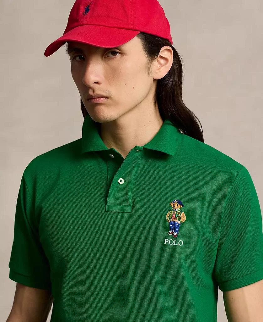 商品Ralph Lauren|Men's Polo Bear Mesh Polo Shirt,价格¥617,第3张图片详细描述