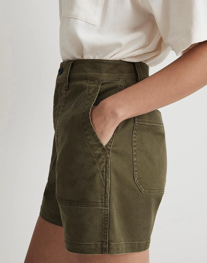商品Madewell|The Perfect Fatigue Mid-Length Short,价格¥160,第4张图片详细描述