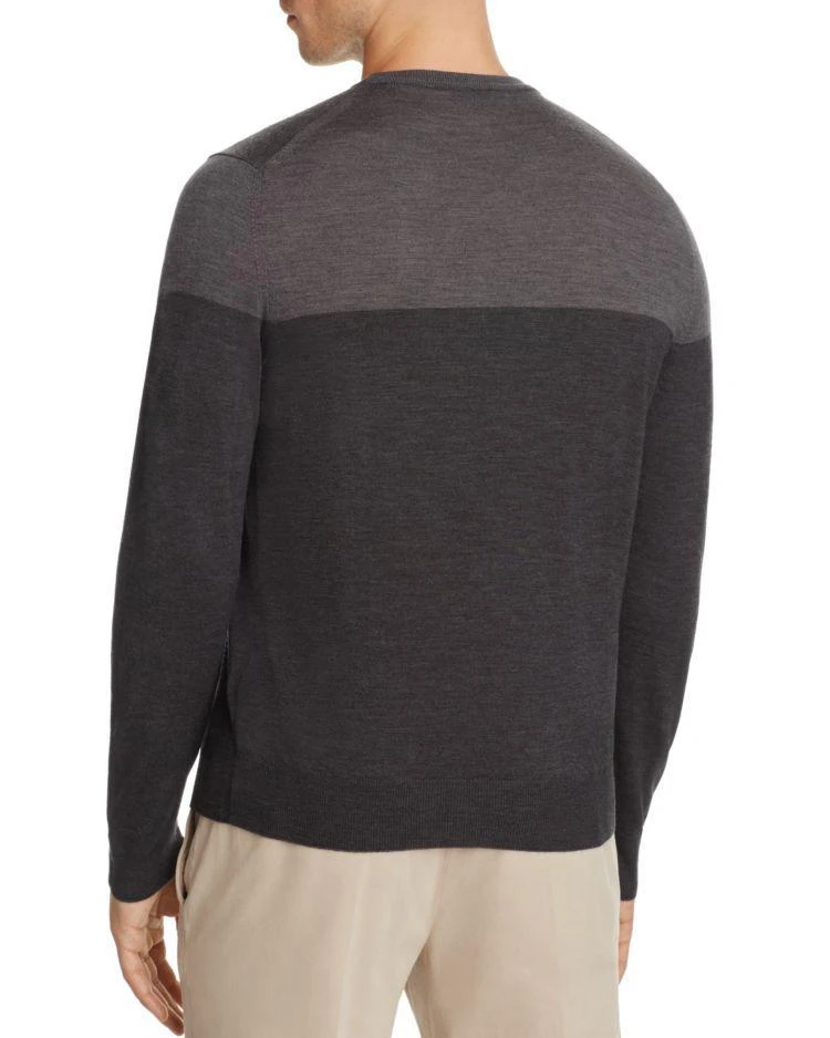 商品Canali|Canali Wool Color-Block Crewneck Sweater,价格¥1456,第2张图片详细描述