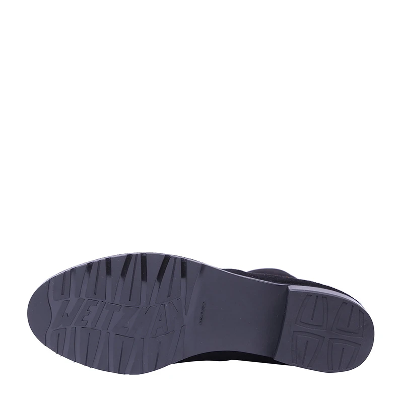 Stuart Weitzman 女士黑色麂皮显瘦高筒靴 LOWLAND-SUEDE-SM000 商品