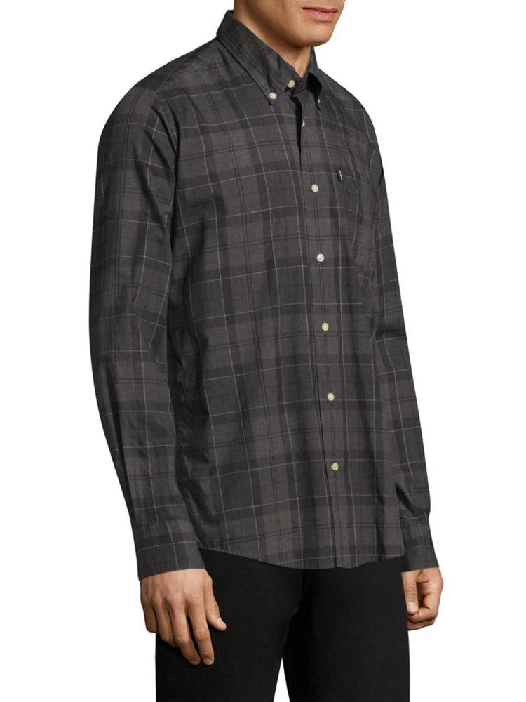 商品Barbour|Plaid Cotton Button-Down Shirt,价格¥884,第3张图片详细描述