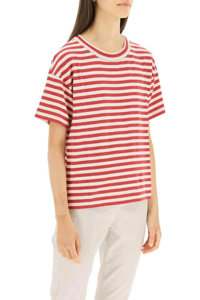 商品Weekend Max Mara|LINEN JERSEY T-SHIRT,价格¥378,第3张图片详细描述