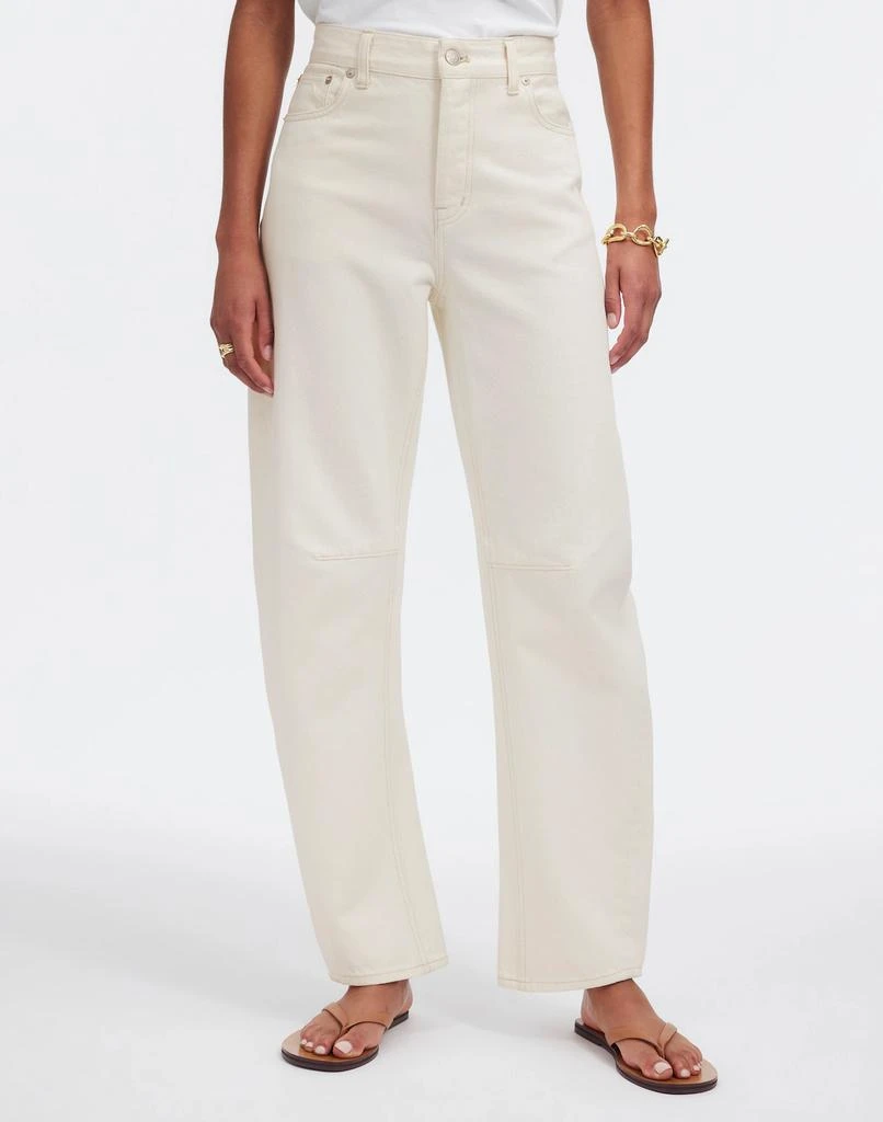 商品Madewell|The Darted Barrel-Leg Jean,价格¥1094,第2张图片详细描述