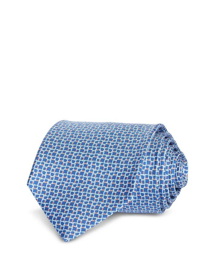 商品Salvatore Ferragamo|Silk Classic Grid Tie,价格¥1224,第1张图片