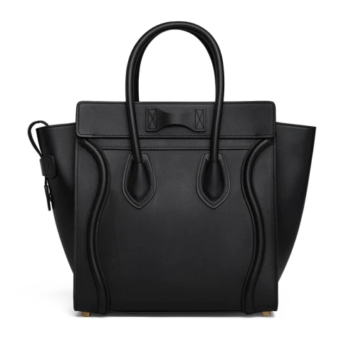 商品Celine|【包税】CELINE/赛琳 经典款MICRO LUGGAGE女士光面牛皮 单肩包189793HSC.38NO,价格¥19494,第1张图片