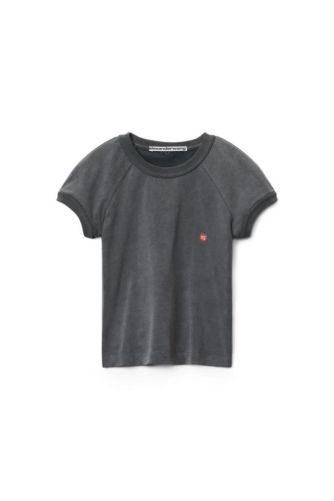 商品Alexander Wang|RINGER TEE IN COMPACT JERSEY,价格¥563,第1张图片