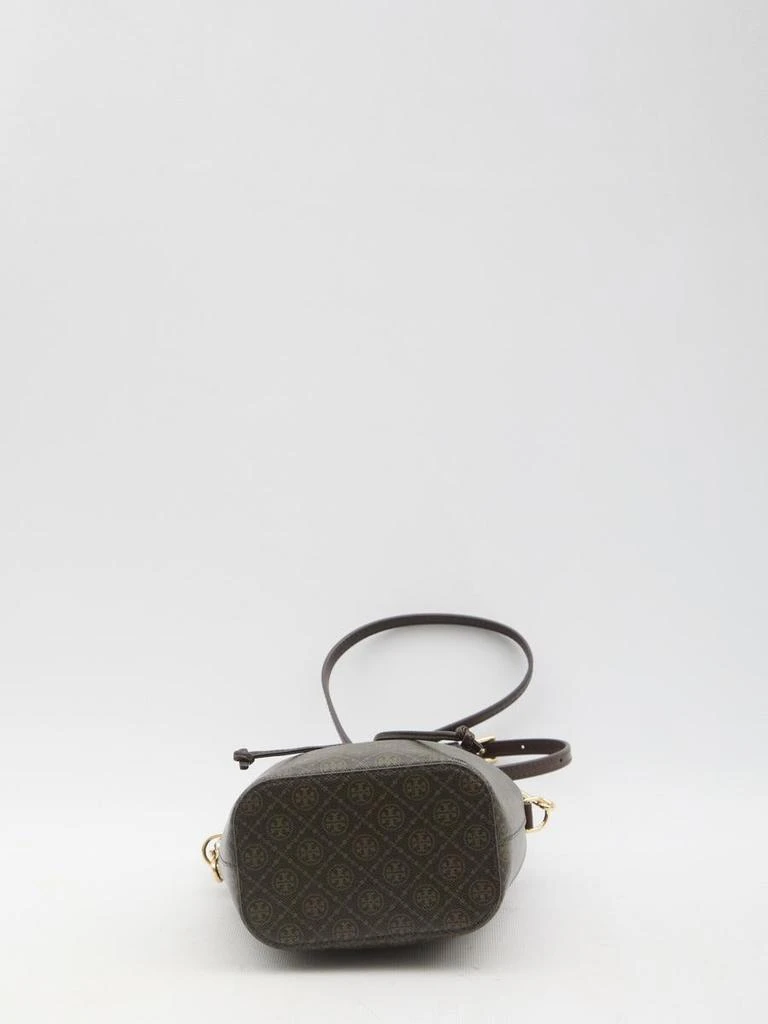 商品Tory Burch|T Monogram Canvas Mini Bucket Bag,价格¥2928,第3张图片详细描述