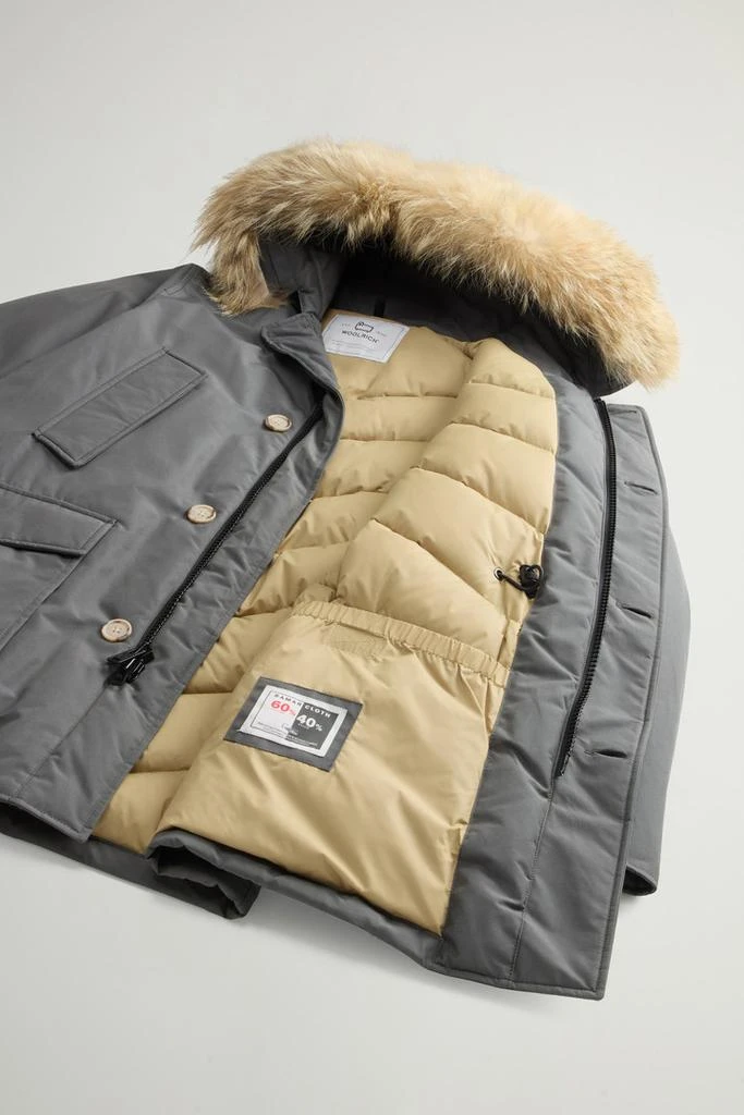 Arctic Parka in Ramar Cloth with Detachable Fur Trim - Men - Gray 商品