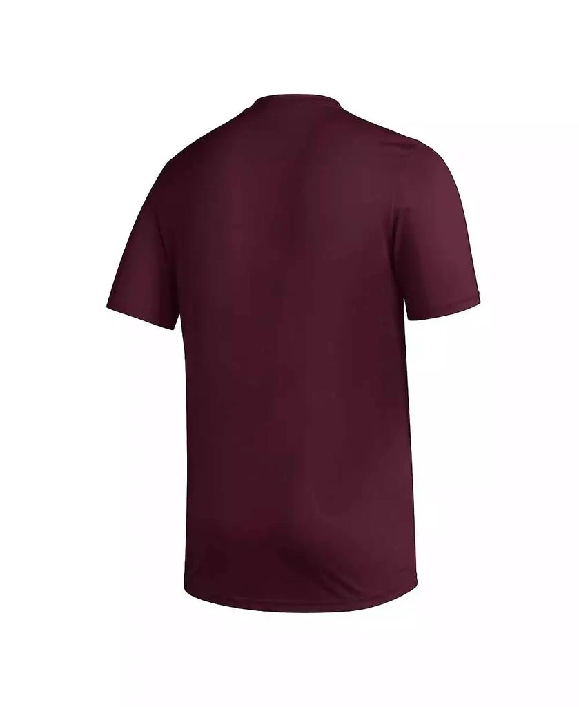 商品Adidas|Men's Maroon Mississippi State Bulldogs Exit Velocity Baseball Pregame AEROREADY T-Shirt,价格¥301,第2张图片详细描述