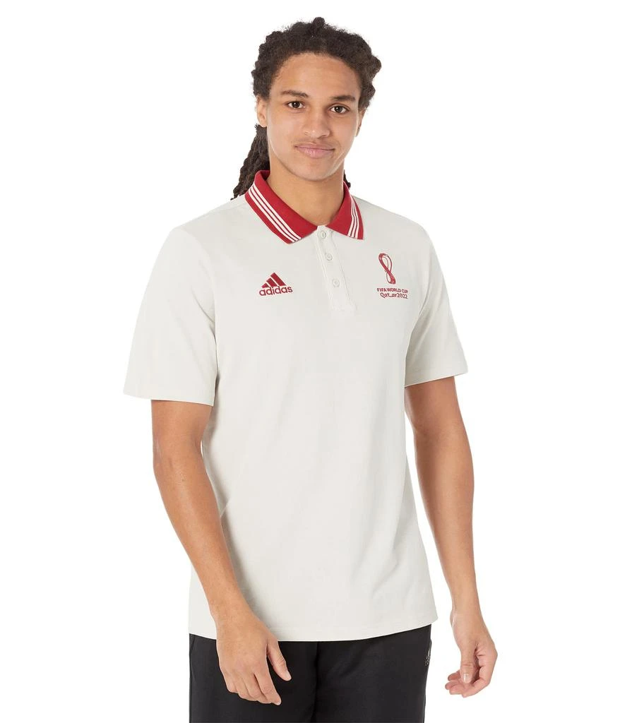 商品Adidas|World Cup 2022 Official Emblem Polo,价格¥271,第1张图片