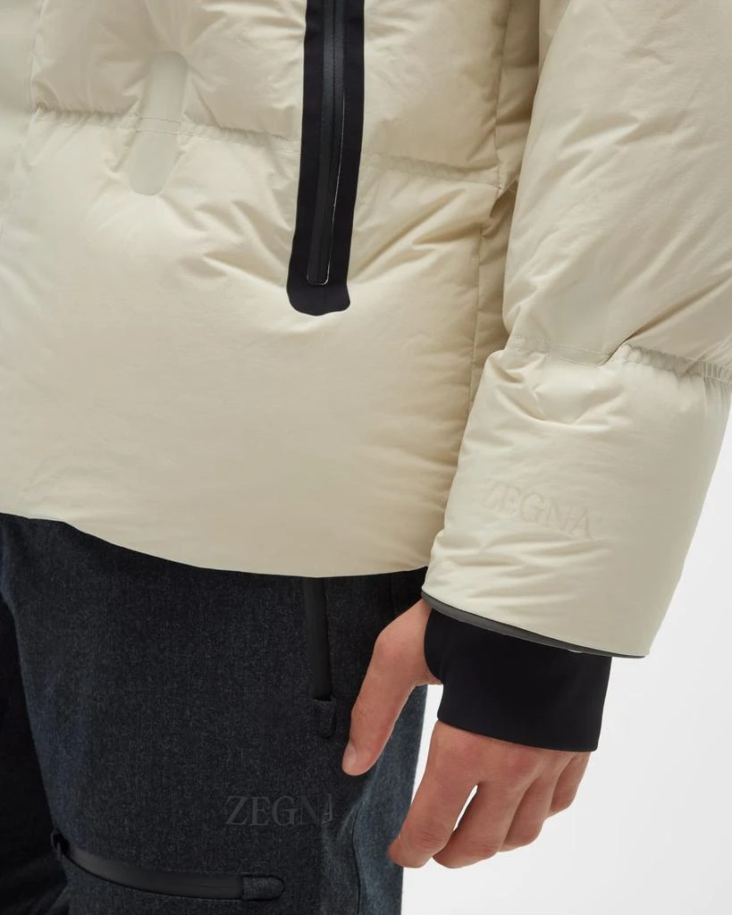 Men's Waterproof Hooded Down Ski Blouson Jacket 商品