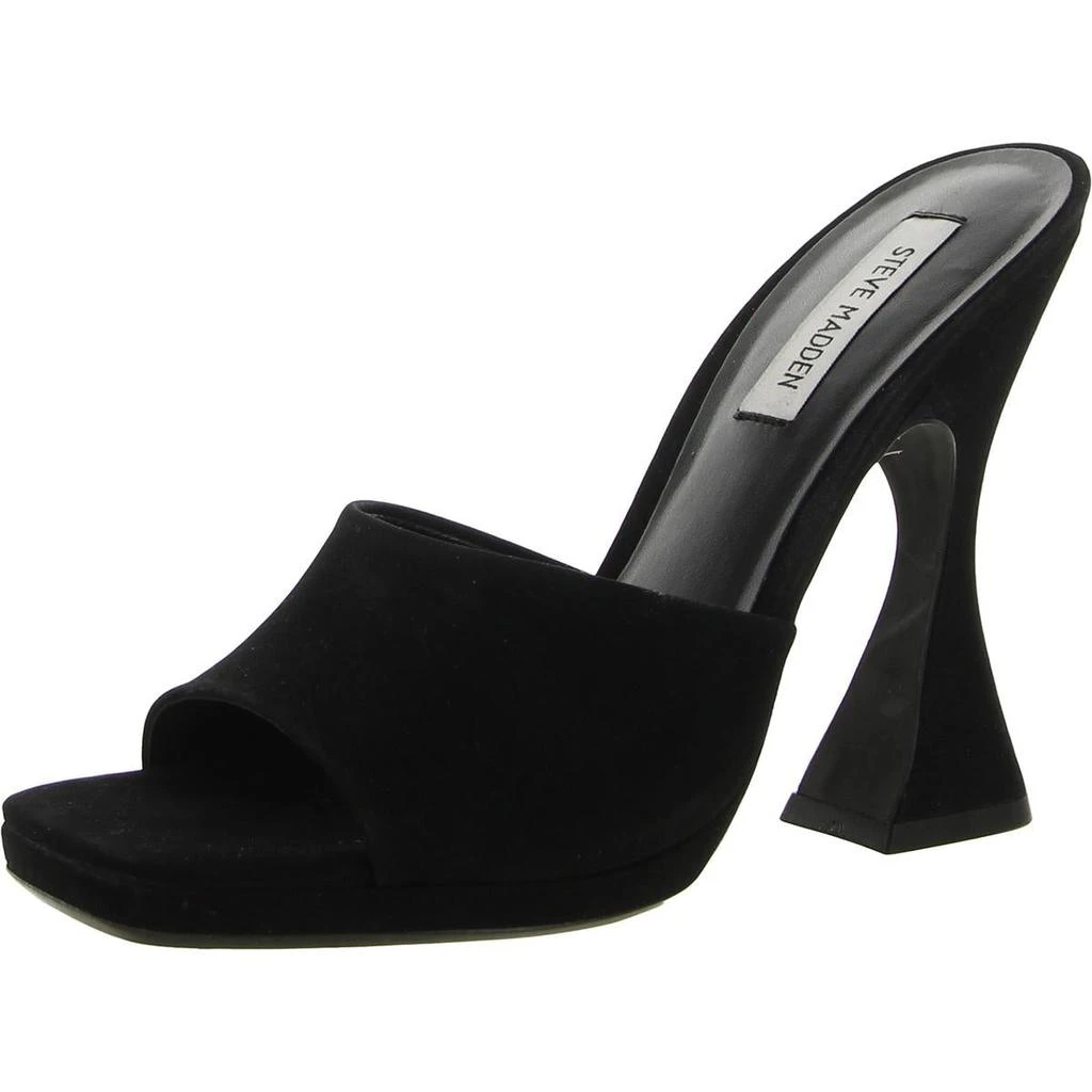商品Steve Madden|Steve Madden Womens Lipa Comfort Insole Square Toe Mule Sandals,价格¥193,第3张图片详细描述