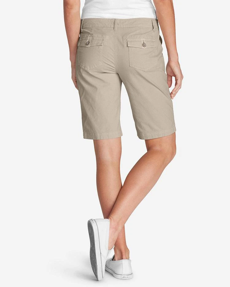 商品Eddie Bauer|女士Women's Adventurer Ripstop Bermuda Shorts,价格¥261,第2张图片详细描述