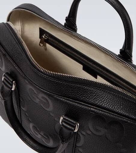 商品Gucci|Jumbo GG皮革公文包,价格¥25355,第4张图片详细描述