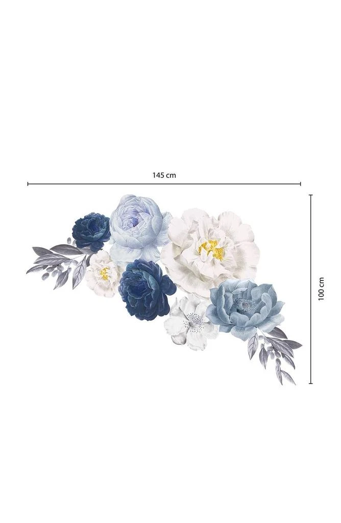 商品WALPLUS|Elegant Oversized Peonies Wall Stickers,价格¥189,第4张图片详细描述