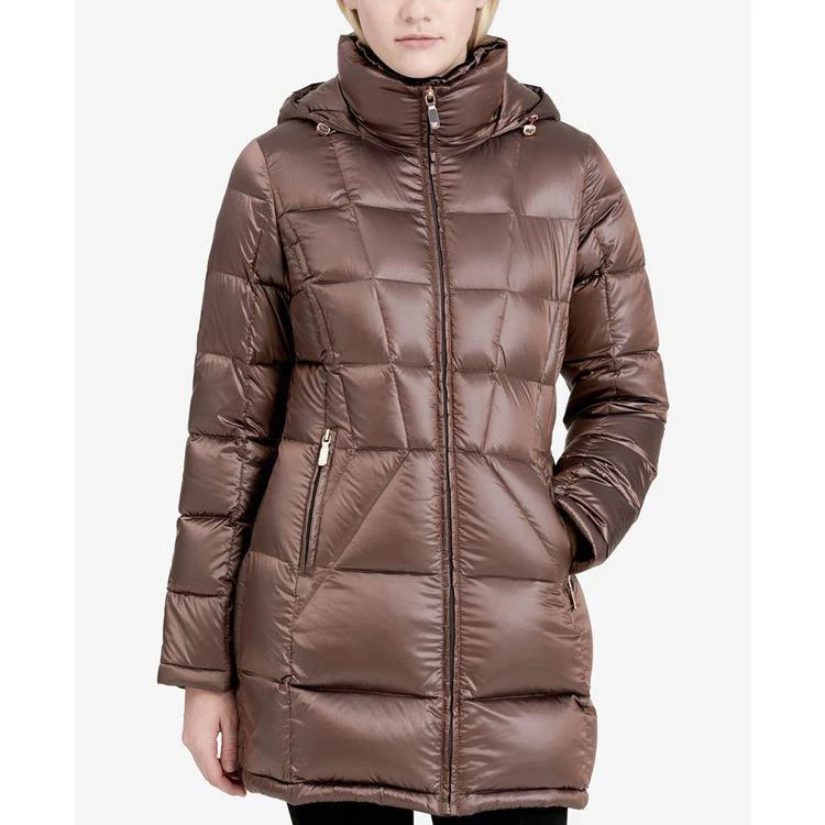 商品Calvin Klein|Hooded Packable Down Puffer Coat,价格¥898,第5张图片详细描述