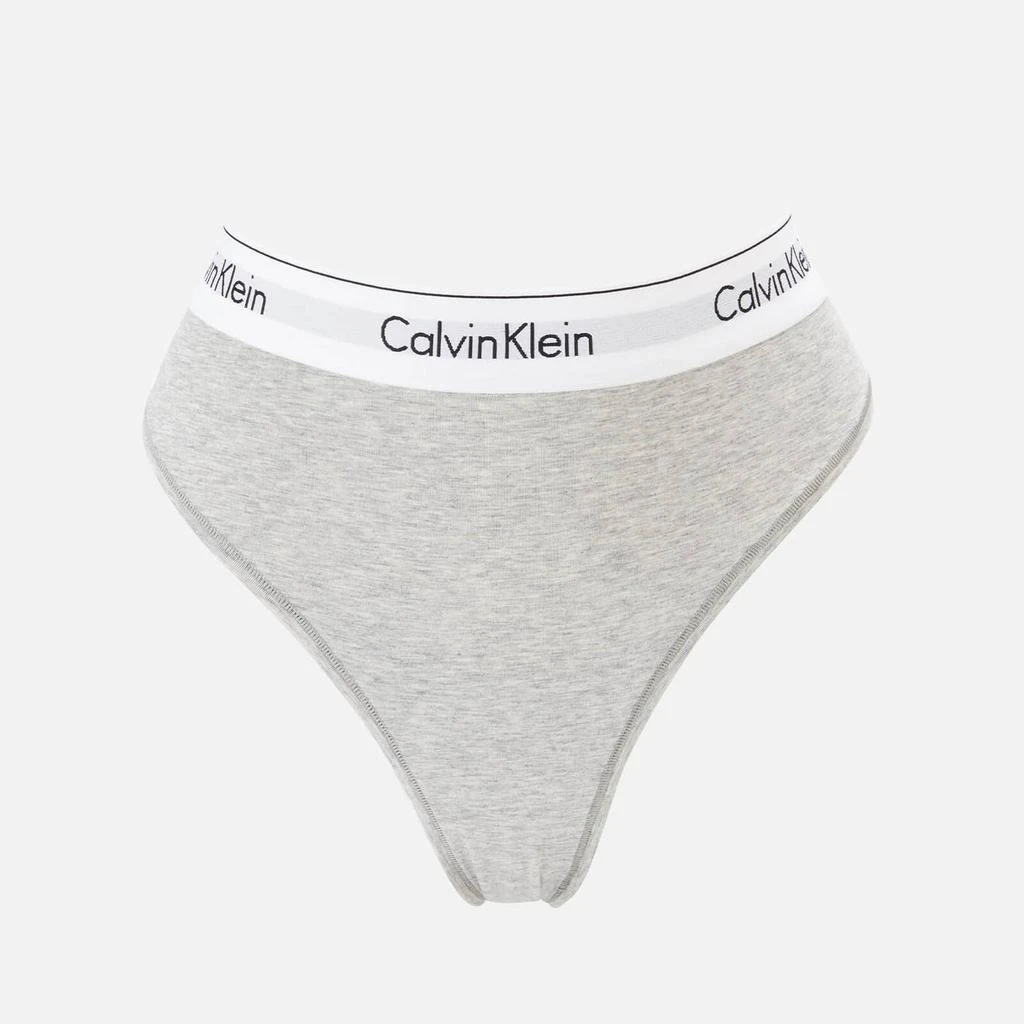商品Calvin Klein|Calvin Klein Women's Bikini-Cut Briefs Plus Size Grey,价格¥99,第1张图片