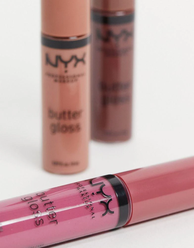 商品NYX Professional Makeup|NYX Professional Makeup Butter Gloss Lip Gloss - Angel Food Cake,价格¥65,第4张图片详细描述