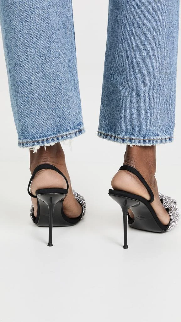 商品Alexander Wang|Alexander Wang Julie 水晶固定带凉鞋,价格¥4353,第5张图片详细描述